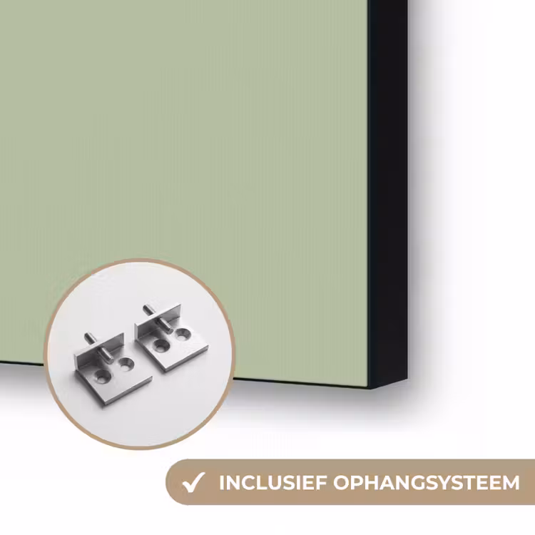 Spring - Sprint - Groen Textielframe zwart klein 947 -USP_ophangsysteemNL