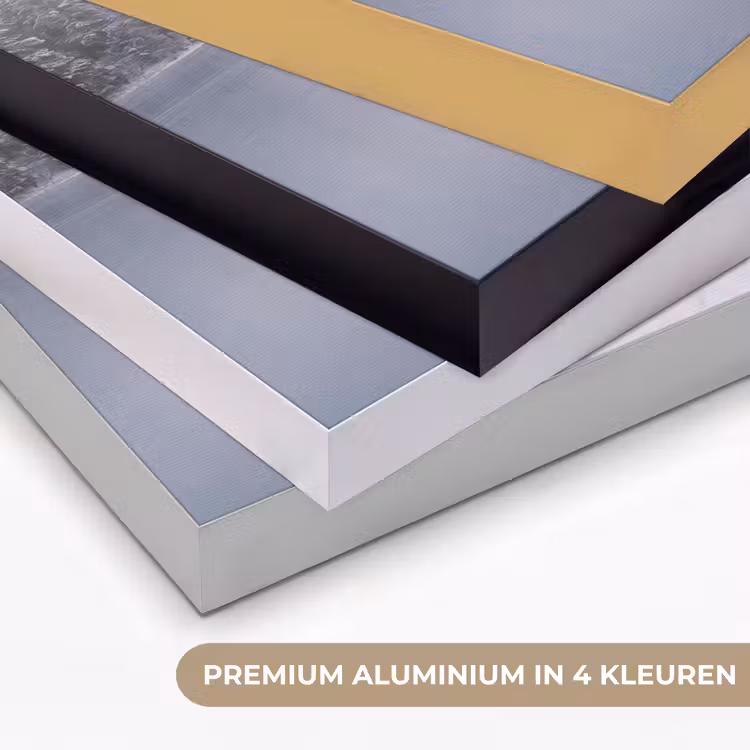Steiger - Meer - Mist - Winter - Serene Textielframe zwart klein -USP_kleurenNL