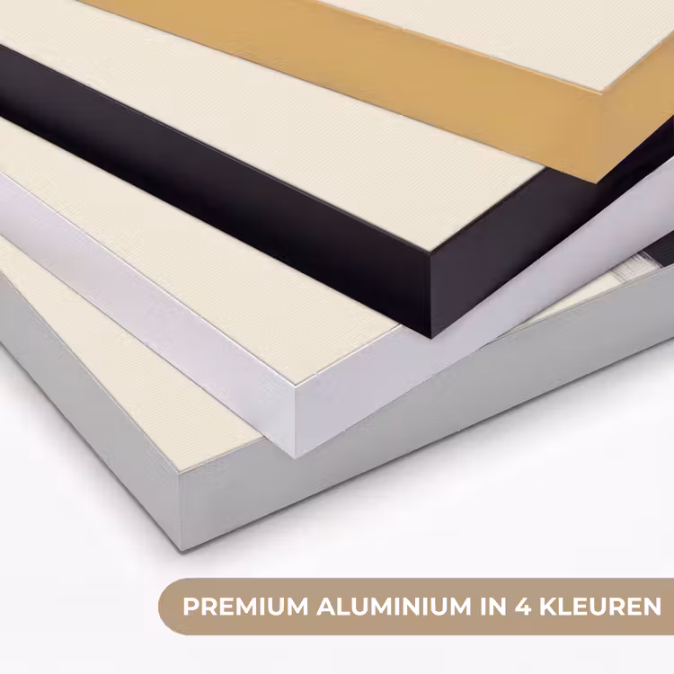 Strepen - Zwart - Abstract Textielframe zwart klein -USP_kleurenNL