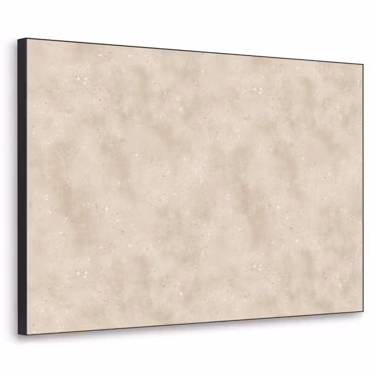 Structuur - Spikkels - Beige Textielframe zwart klein 947 -3d