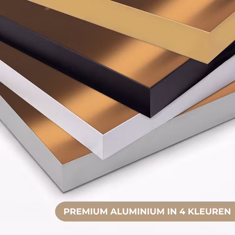 Taart - Chocolade - Eten - Brownie Textielframe zwart klein -USP_kleurenNL