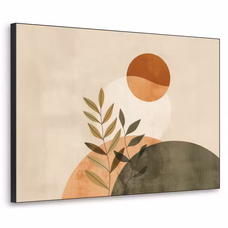 Takken - Vormen - Abstract Textielframe - compleet frame klein -3d