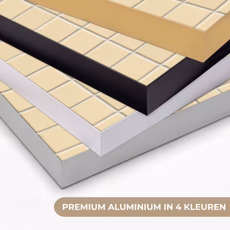 Tegels - Patroon - Crème Textielframe zwart klein 947 -USP_kleurenNL