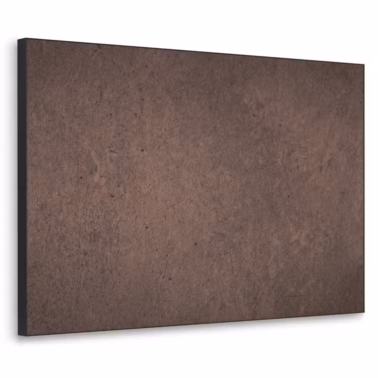 Textuur - Beton - Abstract - Donker - Bruin Textielframe zwart klein -3d