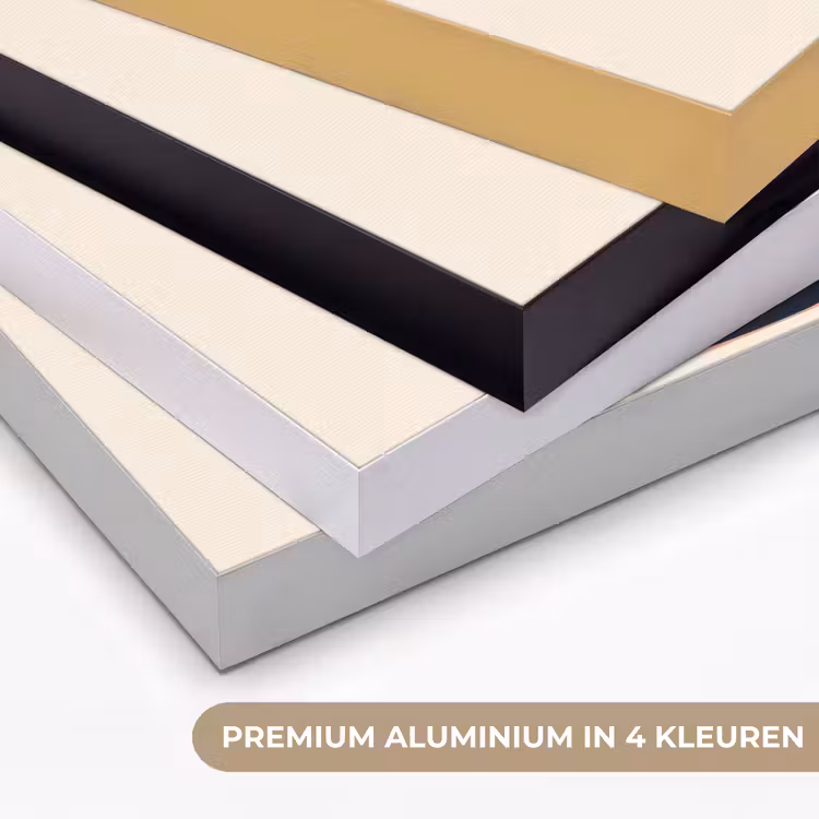 Vaas - Bloemen - Boeket Textielframe zwart klein -USP_kleurenNL