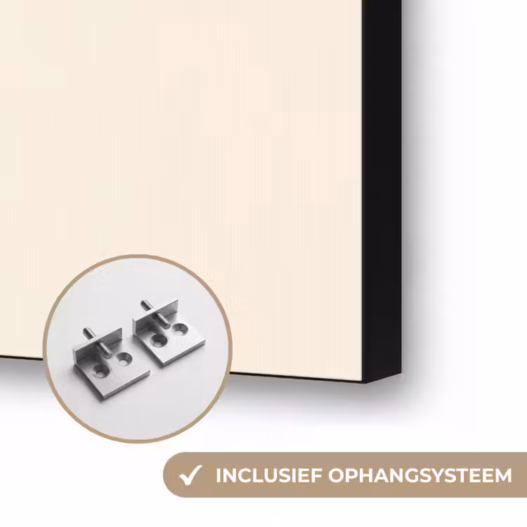 Vaas - Bloemen - Boeket Textielframe zwart klein -USP_ophangsysteemNL