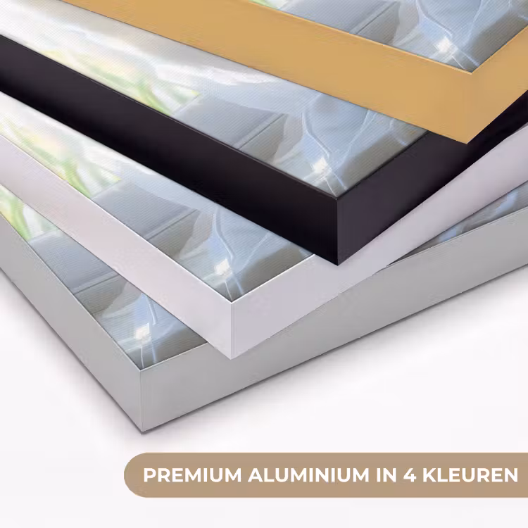 Vaas - Eieren - Bloemen Textielframe zwart klein -USP_kleurenNL