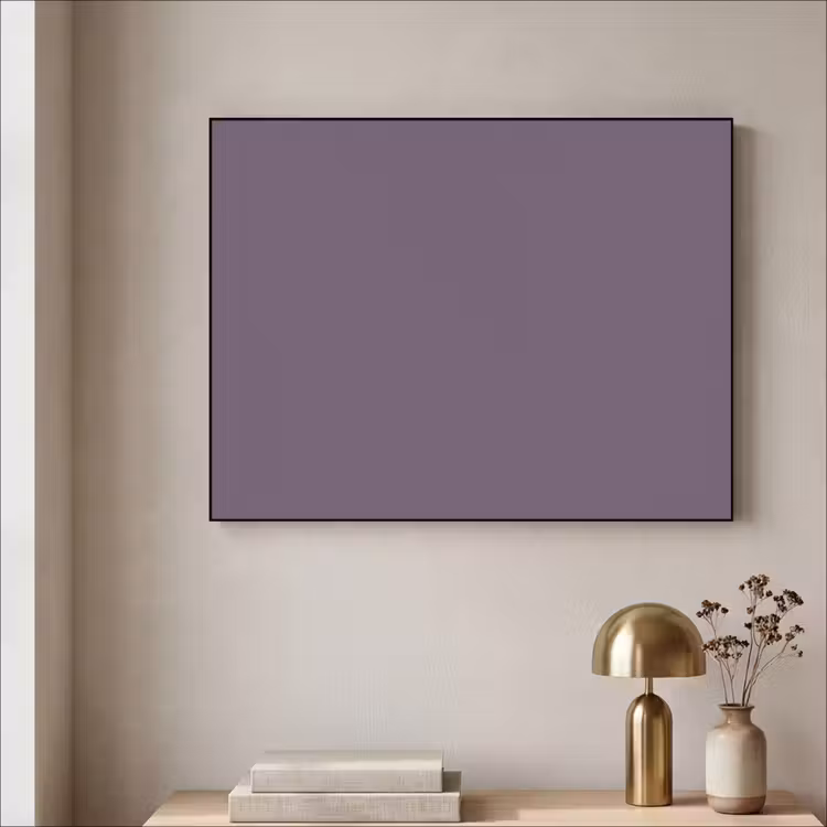 Velvet - Aubergine - Paars Textielframe zwart klein 947 -sfeer2