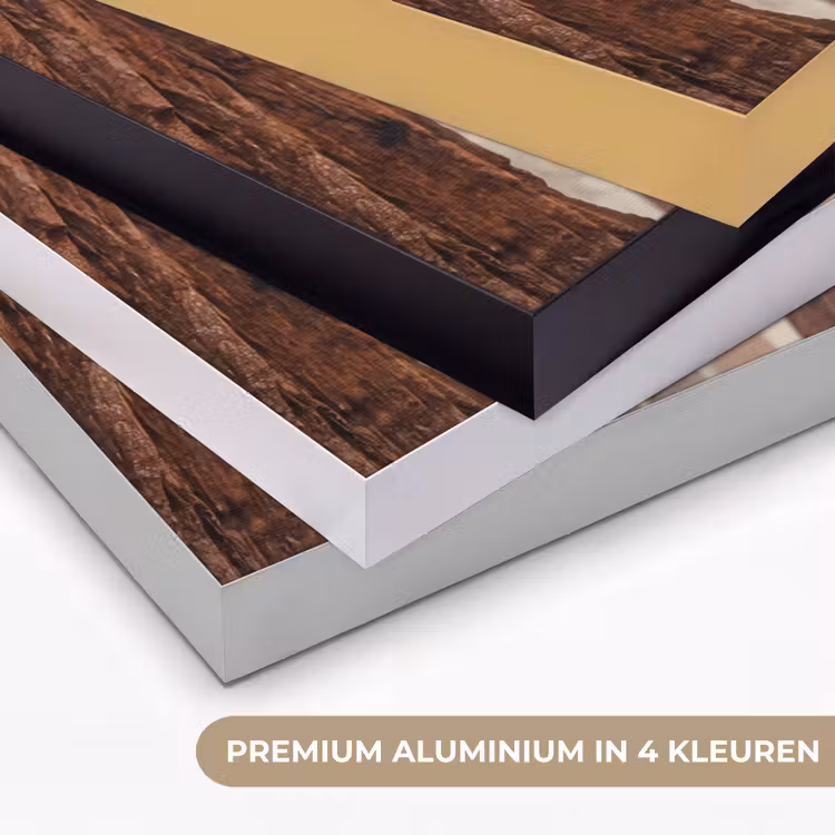 Art frame - Vis - Bos - Fantasie - Vis - Bos - Fantasie Textielframe zwart klein
