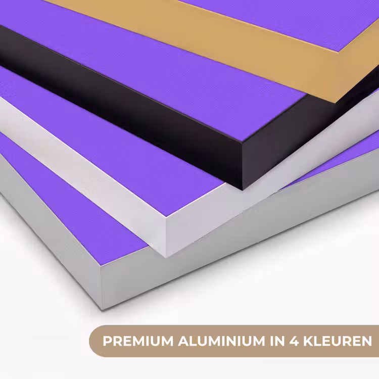 Vivid - Violet - Paars Textielframe zwart klein 947 -USP_kleurenNL