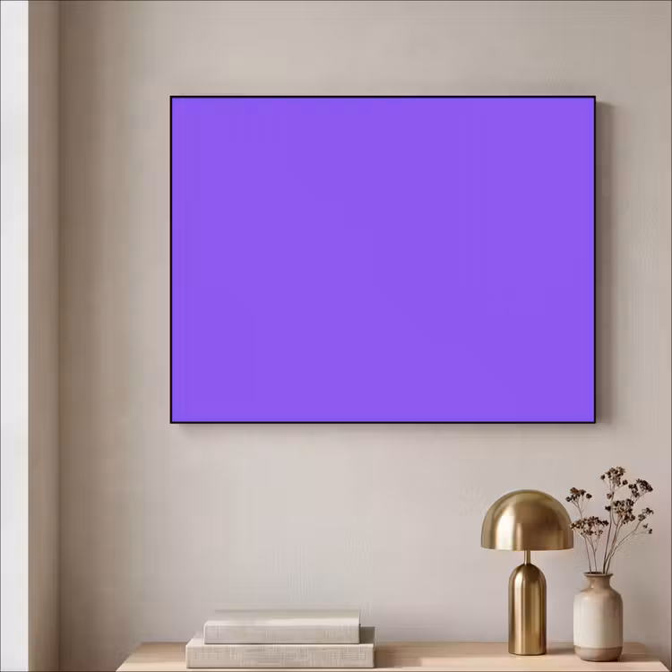 Vivid - Violet - Paars Textielframe zwart klein 947 -sfeer2