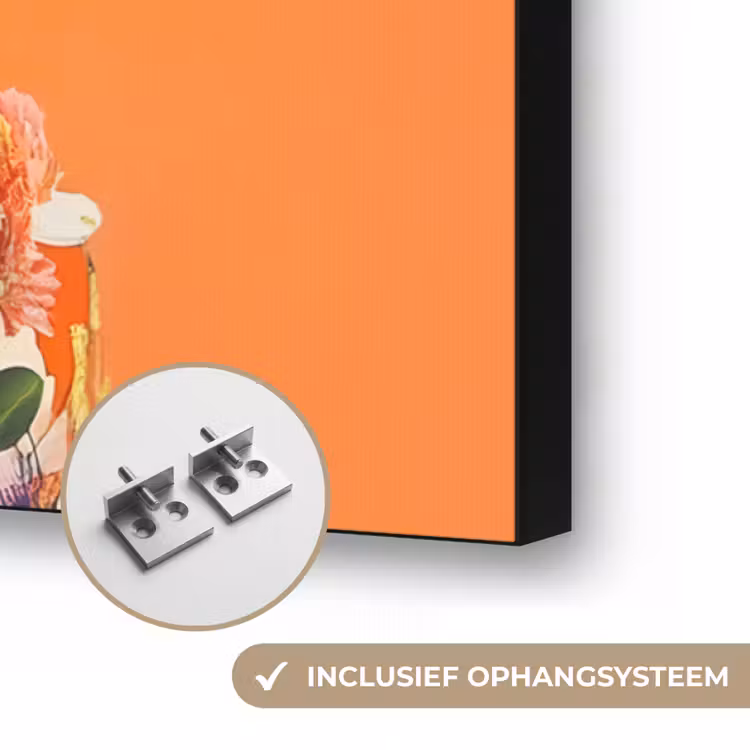 Vlinders - Vrouw - Zonnebril - Kleurrijk Textielframe zwart klein -USP_ophangsysteemNL
