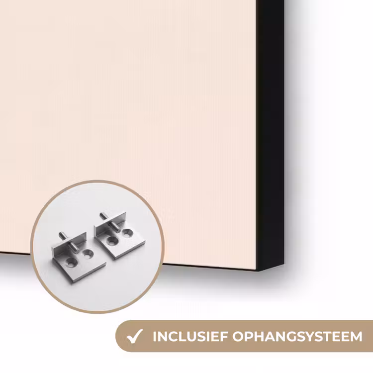 Vrijheidsbeeld - New York - Zon - Modern Textielframe zwart klein -USP_ophangsysteemNL