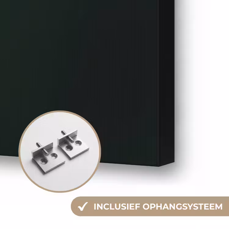 Vrouw - Drankenfruit - Rozen Textielframe zwart klein -USP_ophangsysteemNL