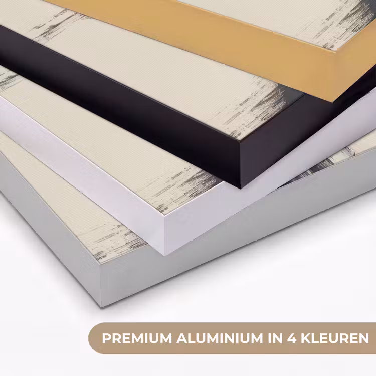 Vrouw - Hoed - Verf Textielframe zwart klein -USP_kleurenNL