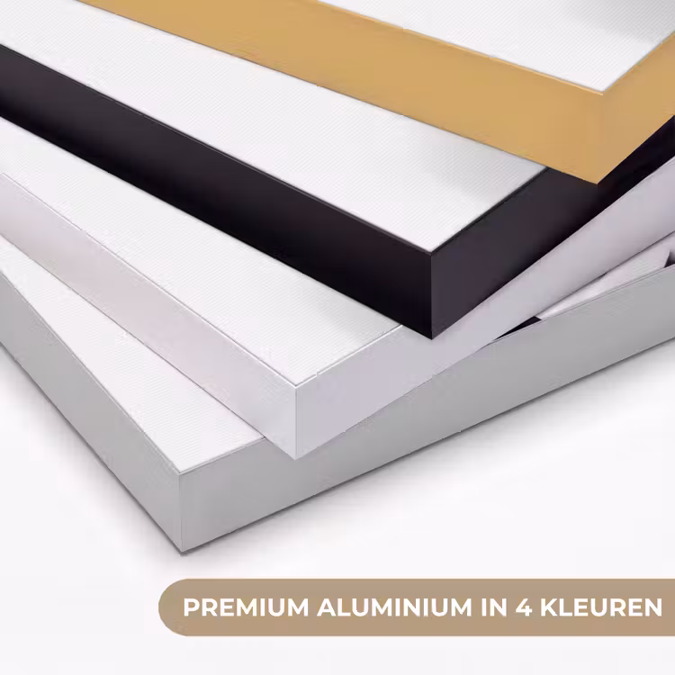 Vrouw - Lolly - Zwart - Wit Textielframe zwart klein -USP_kleurenNL
