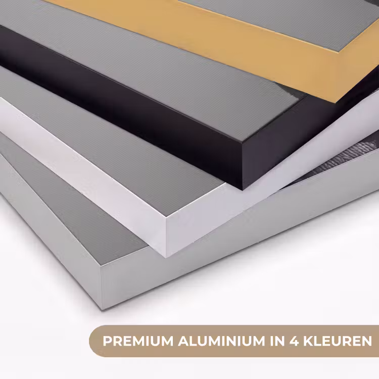 Vrouw - Pasta - Zwart - Wit Textielframe zwart klein -USP_kleurenNL