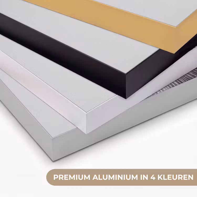 Vrouw - Rug - Textuur - Zwart - Wit - Elegant Textielframe zwart klein -USP_kleurenNL