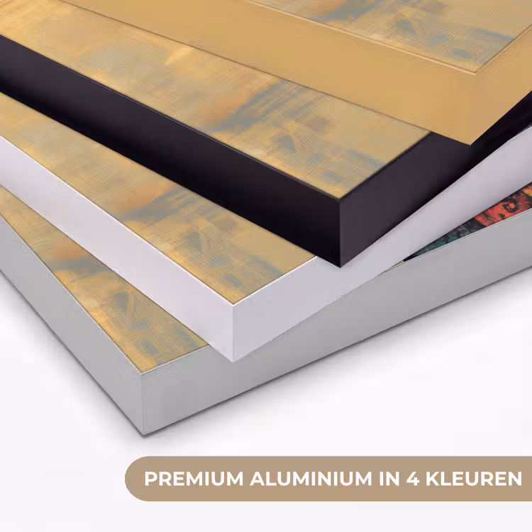 Vrouw - Silhouet - Patronen - Sierlijk Textielframe zwart klein -USP_kleurenNL