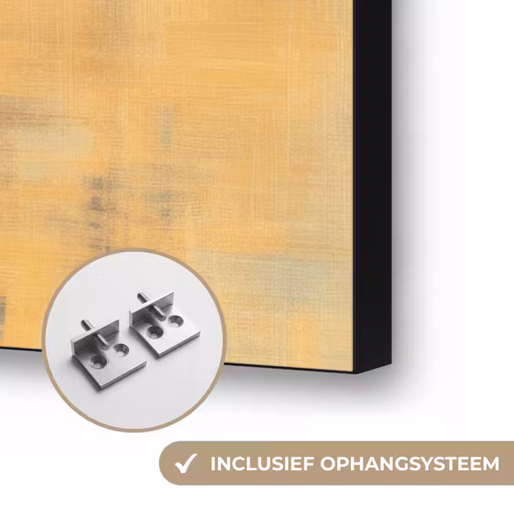Vrouw - Silhouet - Patronen - Sierlijk Textielframe zwart klein -USP_ophangsysteemNL