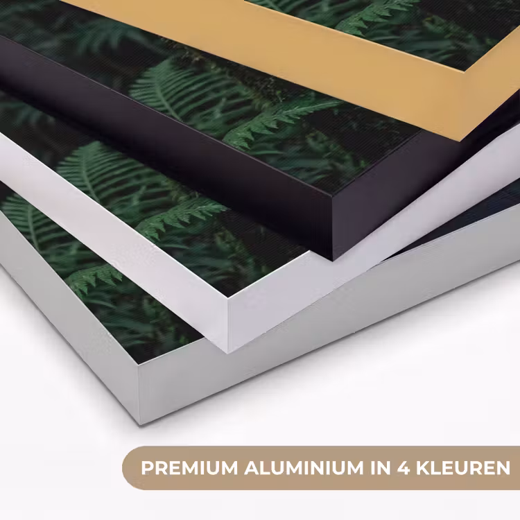 Vrouw - Slang - Natuur - Mystiek - Groen Textielframe zwart klein -USP_kleurenNL