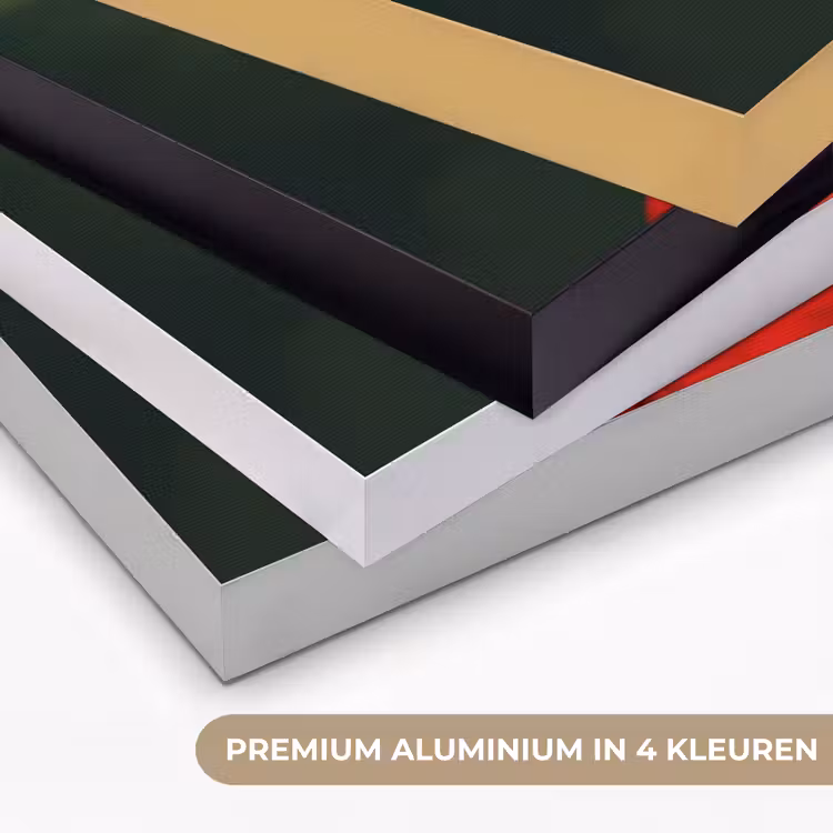 Vrouw - Vruchten - Papaja - Ananas Textielframe zwart klein -USP_kleurenNL