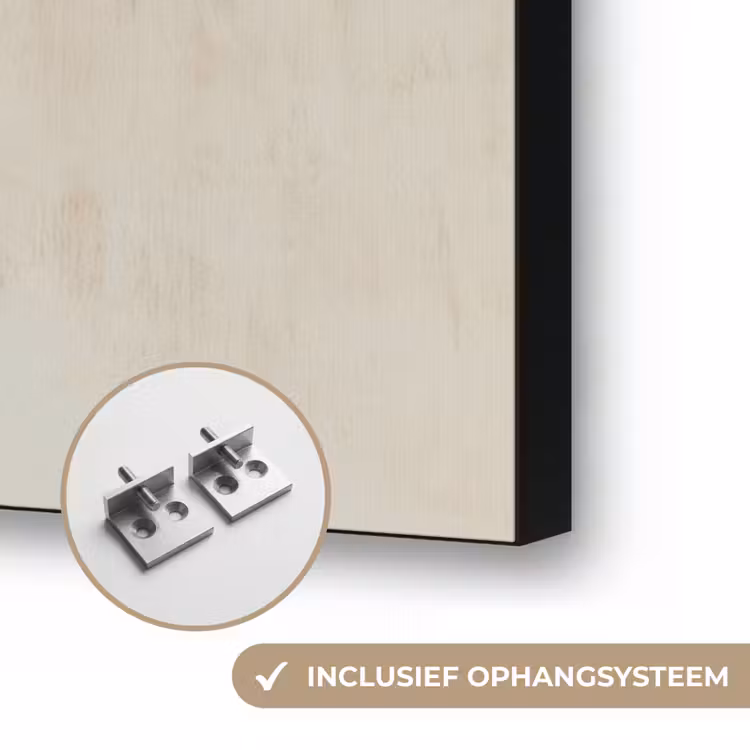 Vrouw - Zonnebril - Vlinder - Bloemen Textielframe zwart klein -USP_ophangsysteemNL
