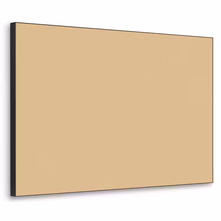 Warm - Sand - Nude Textielframe zwart klein 947 -3d