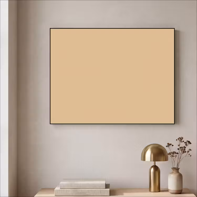 Warm - Sand - Nude Textielframe zwart klein 947 -sfeer2