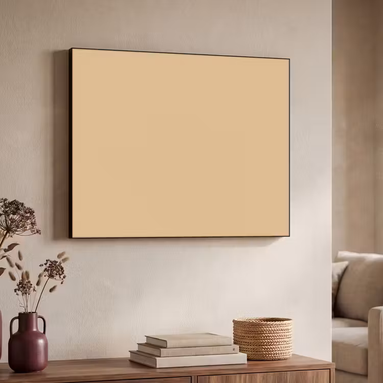 Warm - Sand - Nude Textielframe zwart klein 947 -sfeer3