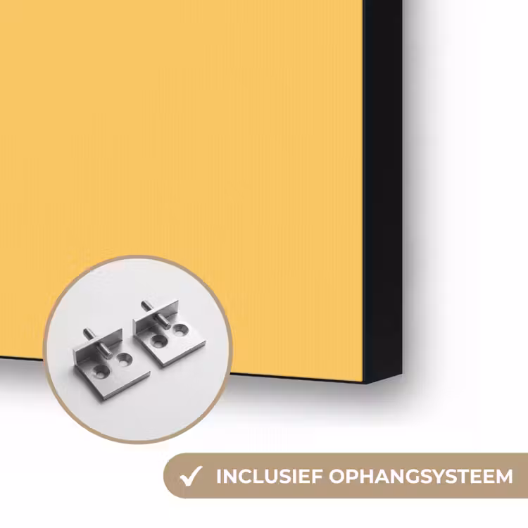 Warm - Sand - Terracotta Textielframe zwart klein 947 -USP_ophangsysteemNL