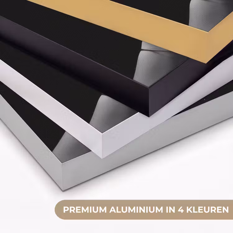 Whiskyglazen - Ijs - Spetters - Zwart Textielframe zwart klein -USP_kleurenNL