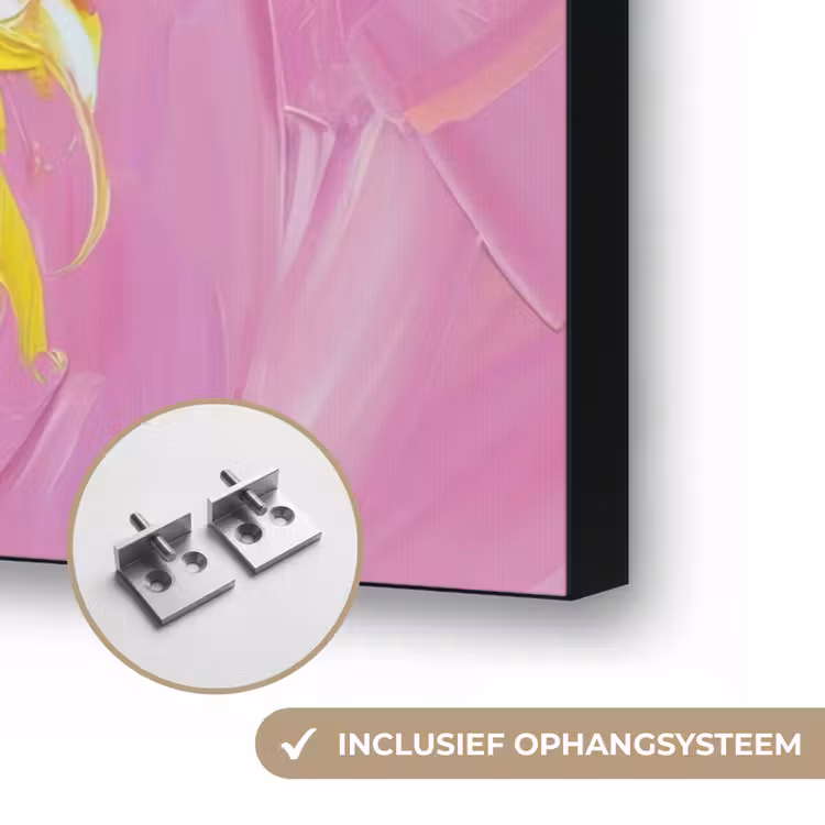 Zonnebril - Vrouw - Jas - Veren Textielframe zwart klein -USP_ophangsysteemNL
