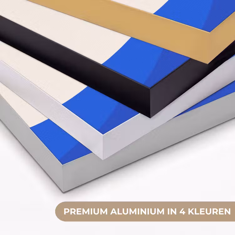 Zwemkleding - Zee - Zomer - Illustratie - Geel Textielframe zwart klein -USP_kleurenNL