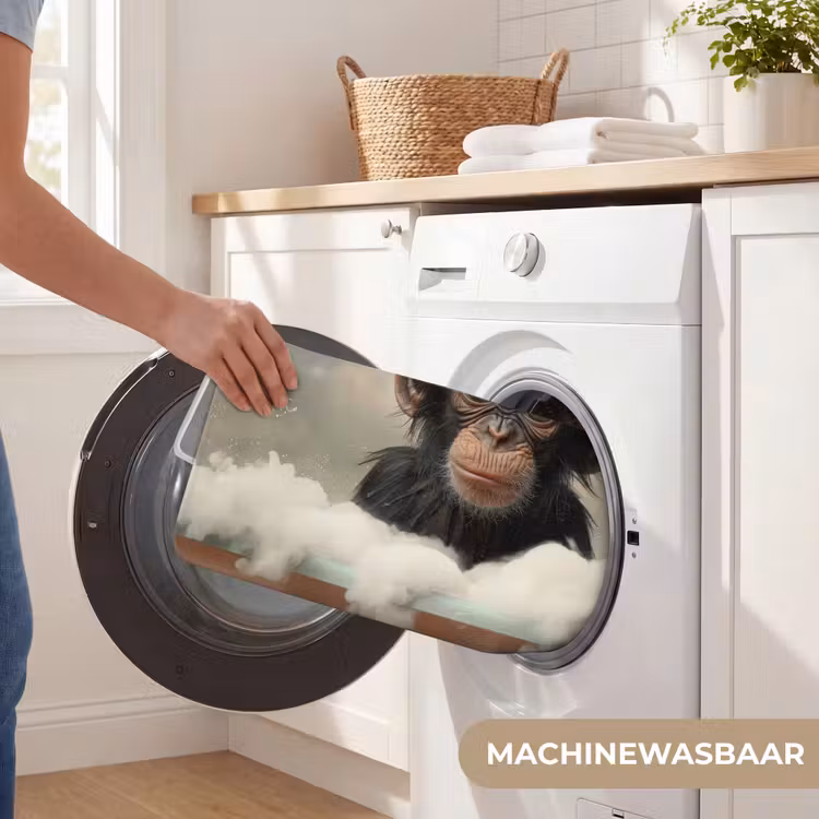 Aap - Dieren - Bad - Schuim Badmat klein -USP_WasbaarNL
