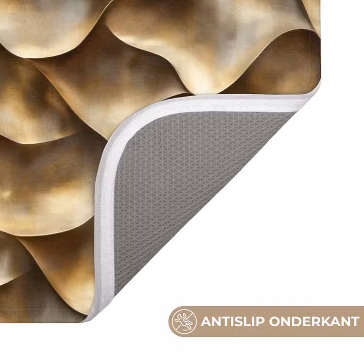 Abstract - Antiek - Goud Badmat klein 997 -USP_AntislipNL