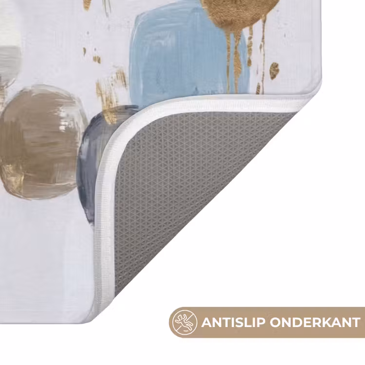 Abstract - Goud - Vormen Badmat klein -USP_AntislipNL
