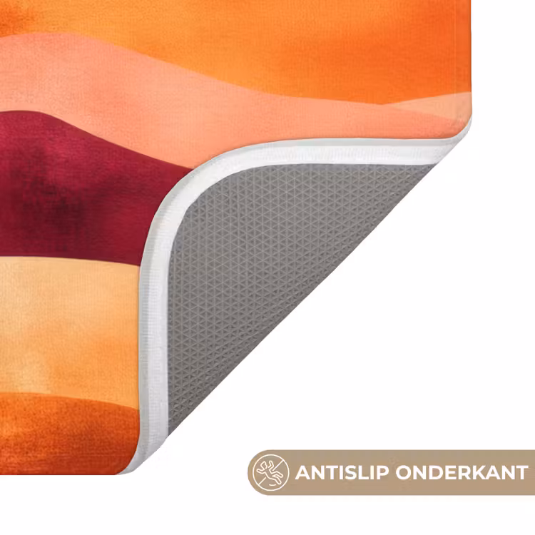 Abstract - Landschap - Golven Badmat klein -USP_AntislipNL