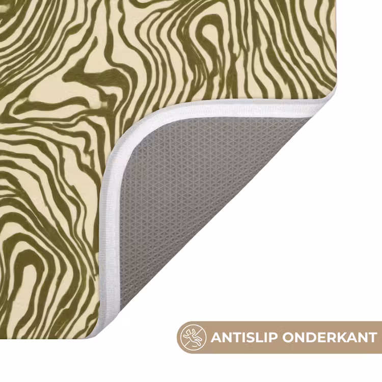 Abstract - Marmer - Groen Badmat klein 997 -USP_AntislipNL