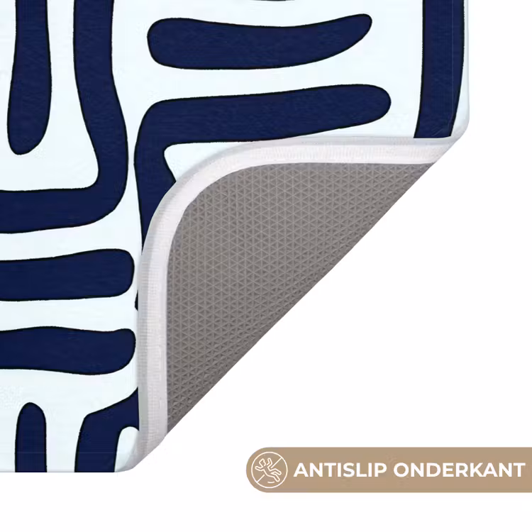 Abstract - Modern - Blauw Badmat klein 997 -USP_AntislipNL