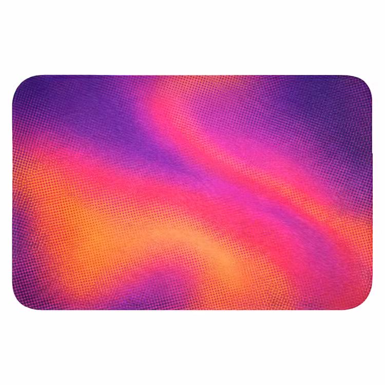 Abstract - Patroon - Kleurverloop Badmat klein -3d