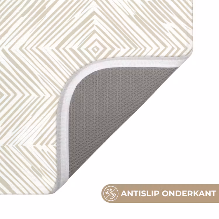 Abstract - Ruiten - Beige Badmat klein 997 -USP_AntislipNL