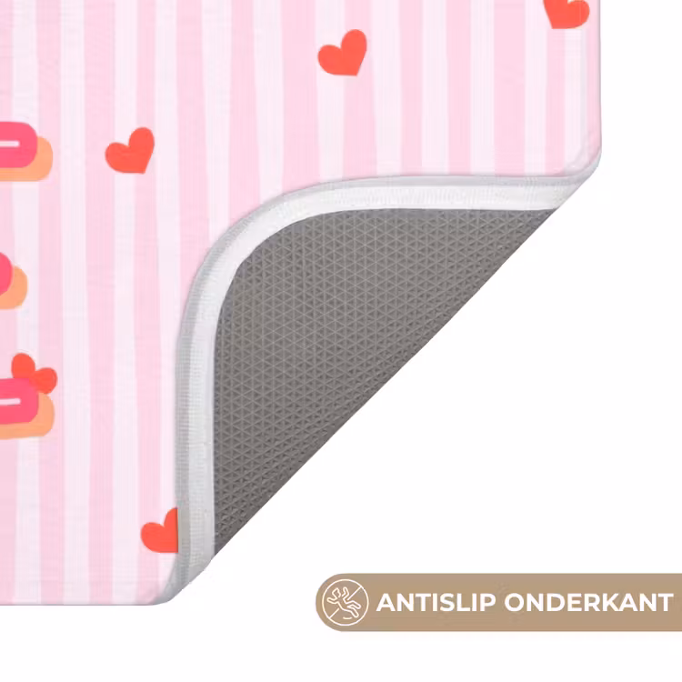 Amore vita sole - Roze - Hartjes Badmat klein -USP_AntislipNL