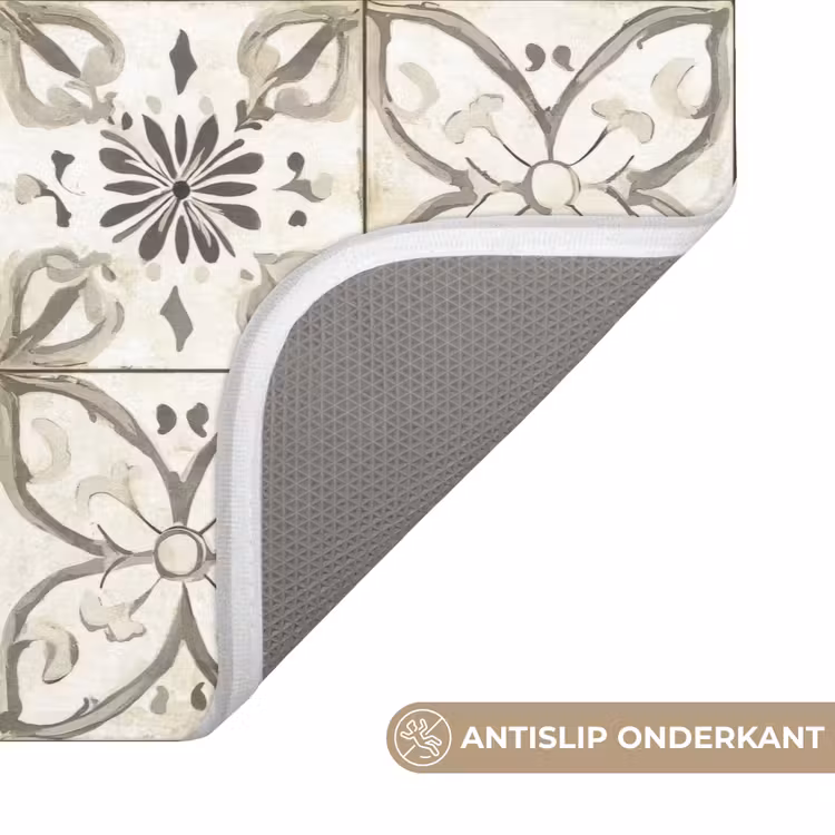 Antiek - Tegel - Beige Badmat klein 997 -USP_AntislipNL