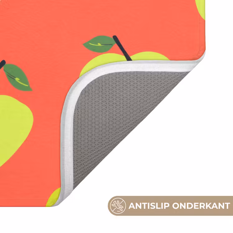 Appels - Modern - Groen Badmat klein 997 -USP_AntislipNL