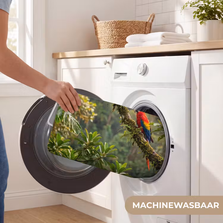 Ara - Jungle - Rood Badmat klein -USP_WasbaarNL