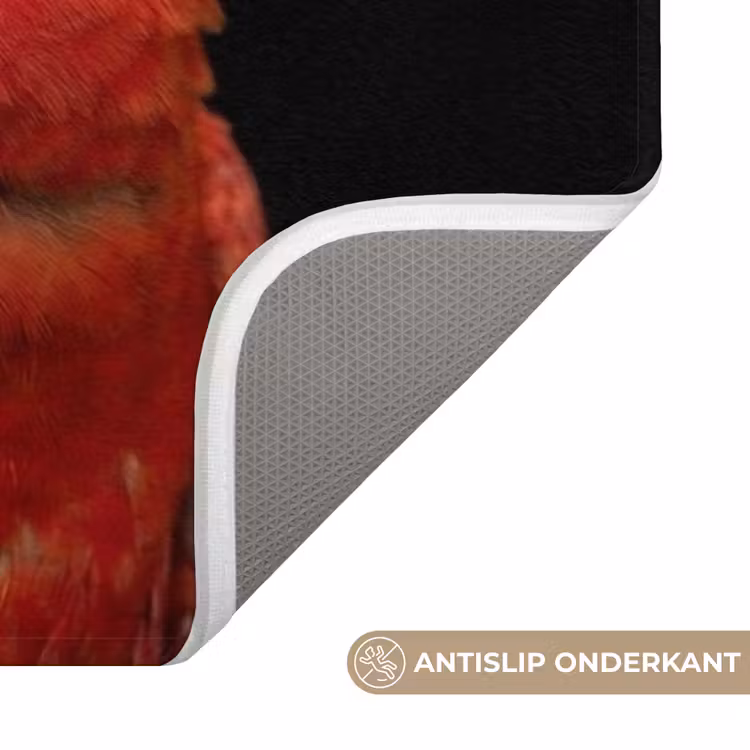Ara - Portret - Rood Badmat klein -USP_AntislipNL