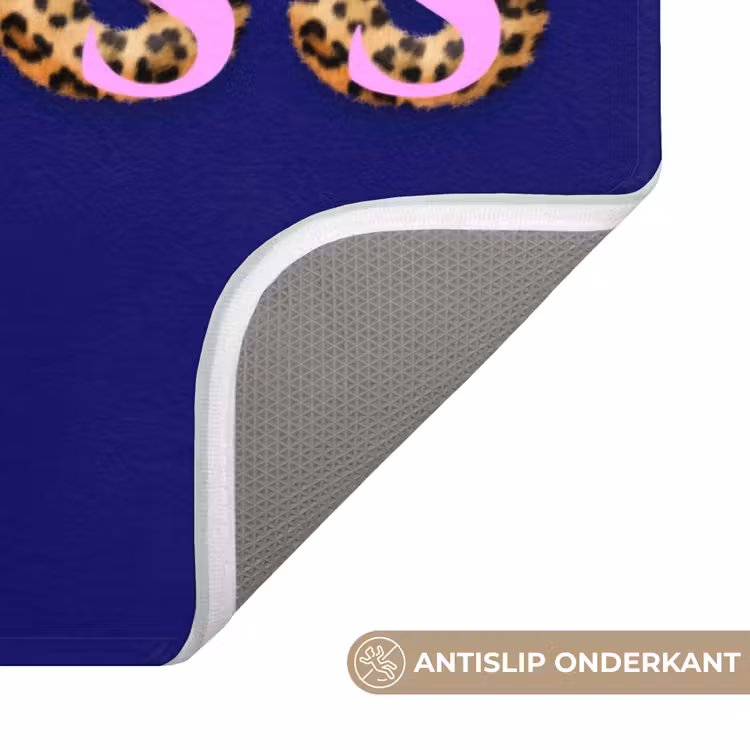 Badass - Panterpint - Schaduw - Roze Badmat klein -USP_AntislipNL