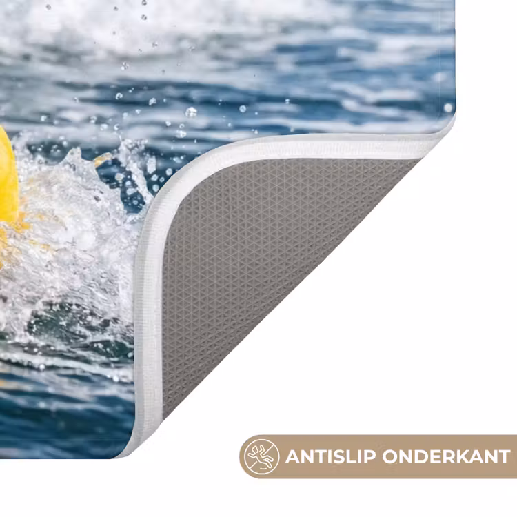 Badeend - Stoer - Golven Badmat klein -USP_AntislipNL