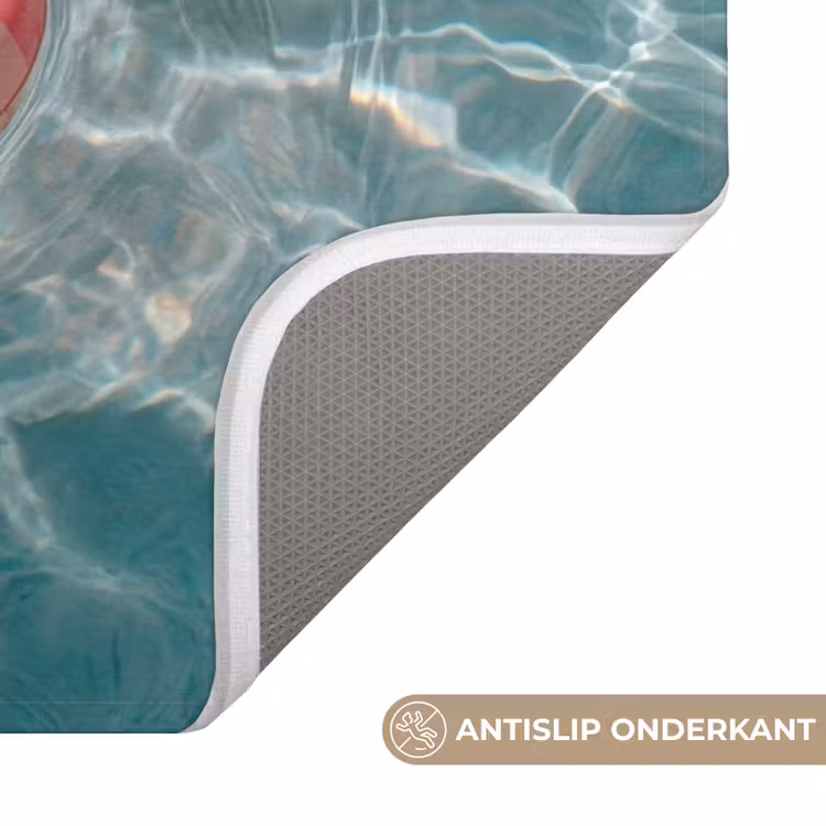 Badeend - Zwemband - Geel Badmat klein -USP_AntislipNL
